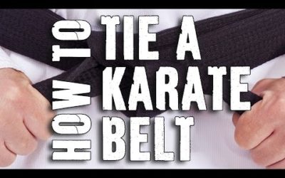 Learning to Tie a Karate Belt