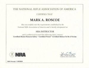 NRA Firearms Certifications