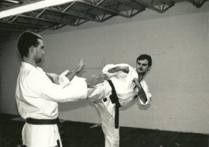 Sensei Mark Roscoe at Arlington VA Dojo