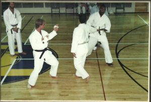 Sensei Mark Roscoe Tournament Sparring